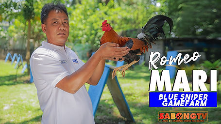 Alagang LDI with Romeo Mari of Blue Sniper Gamefarm October 30, 2022